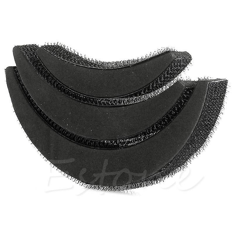 1 Set 3pcs Fluffy Crescent Hair Styling Tool Bump Foam Sponge Pad Insert Wedding