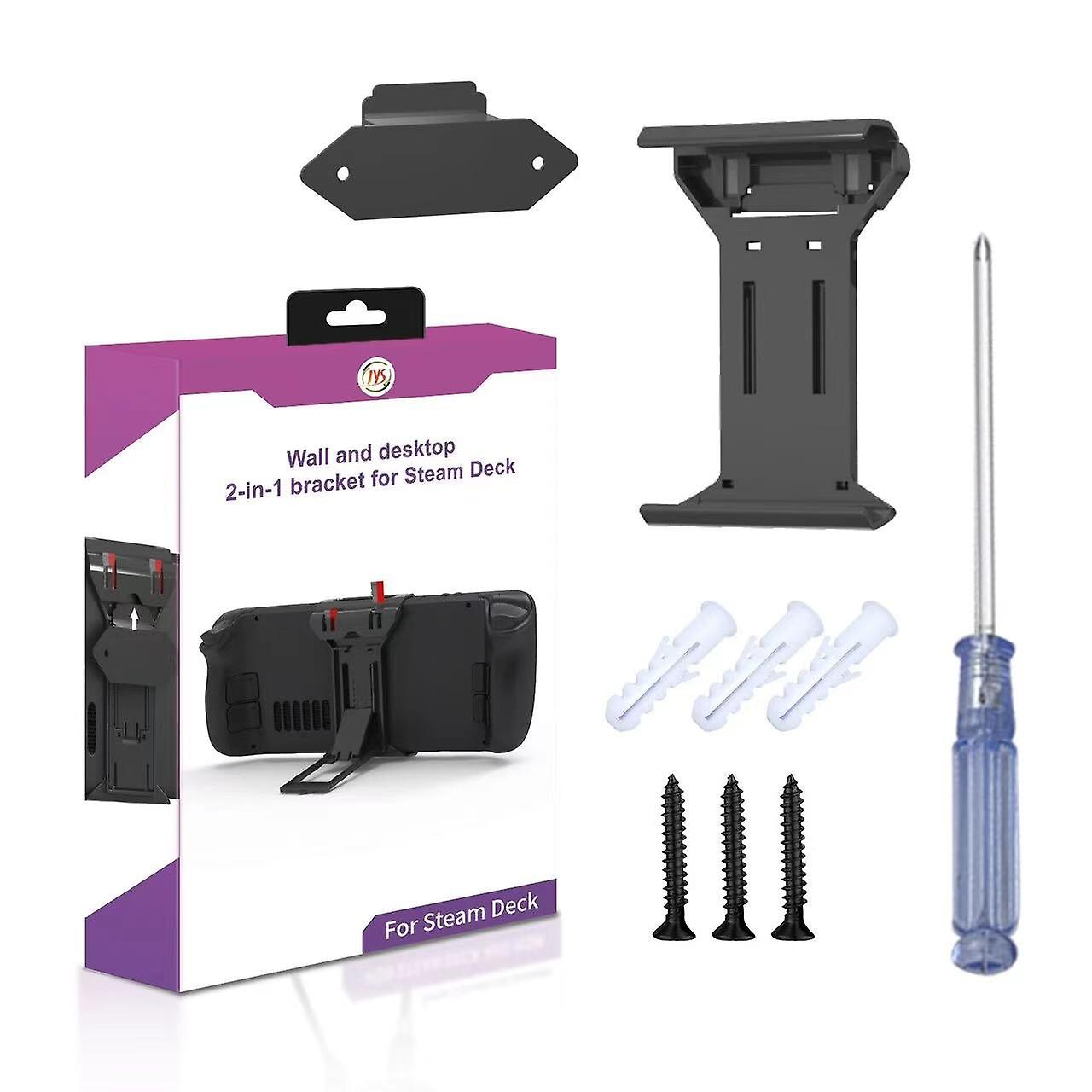 Portable Desktop Bracket Can Store Tf Memory Card For Steam Deck Desktop Bracket 2-in-1 Bracket