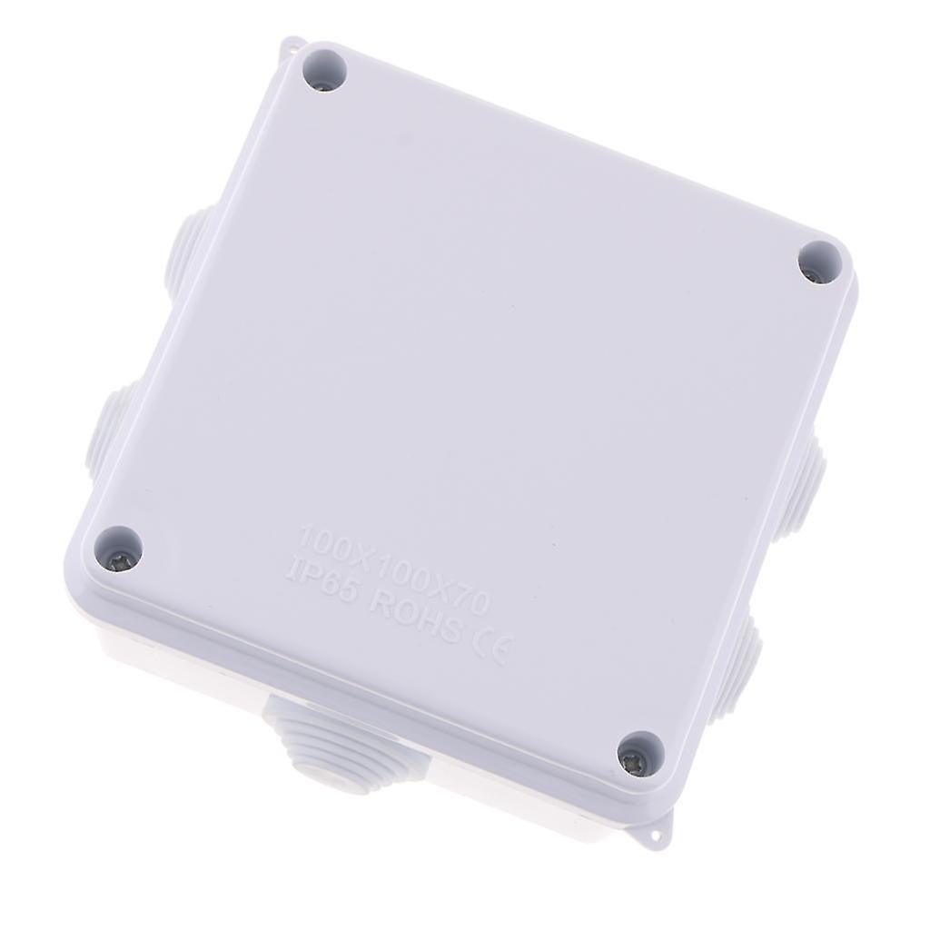 IP65 Waterproof ABS Plastic Enclosure Case Junction Box  100x100x70 mm