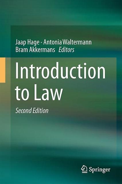 Introduction To Law by Springer International Publishing AG Hardback Book