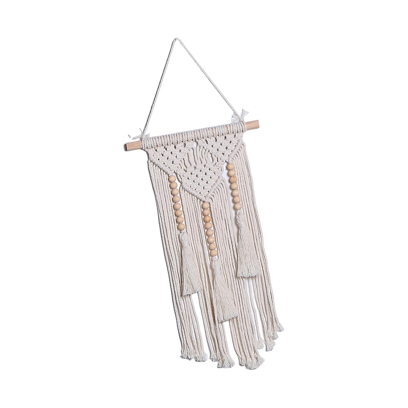 Macrame Wall Hanging Handwoven Boho Decor for Wedding Dorm Nursery