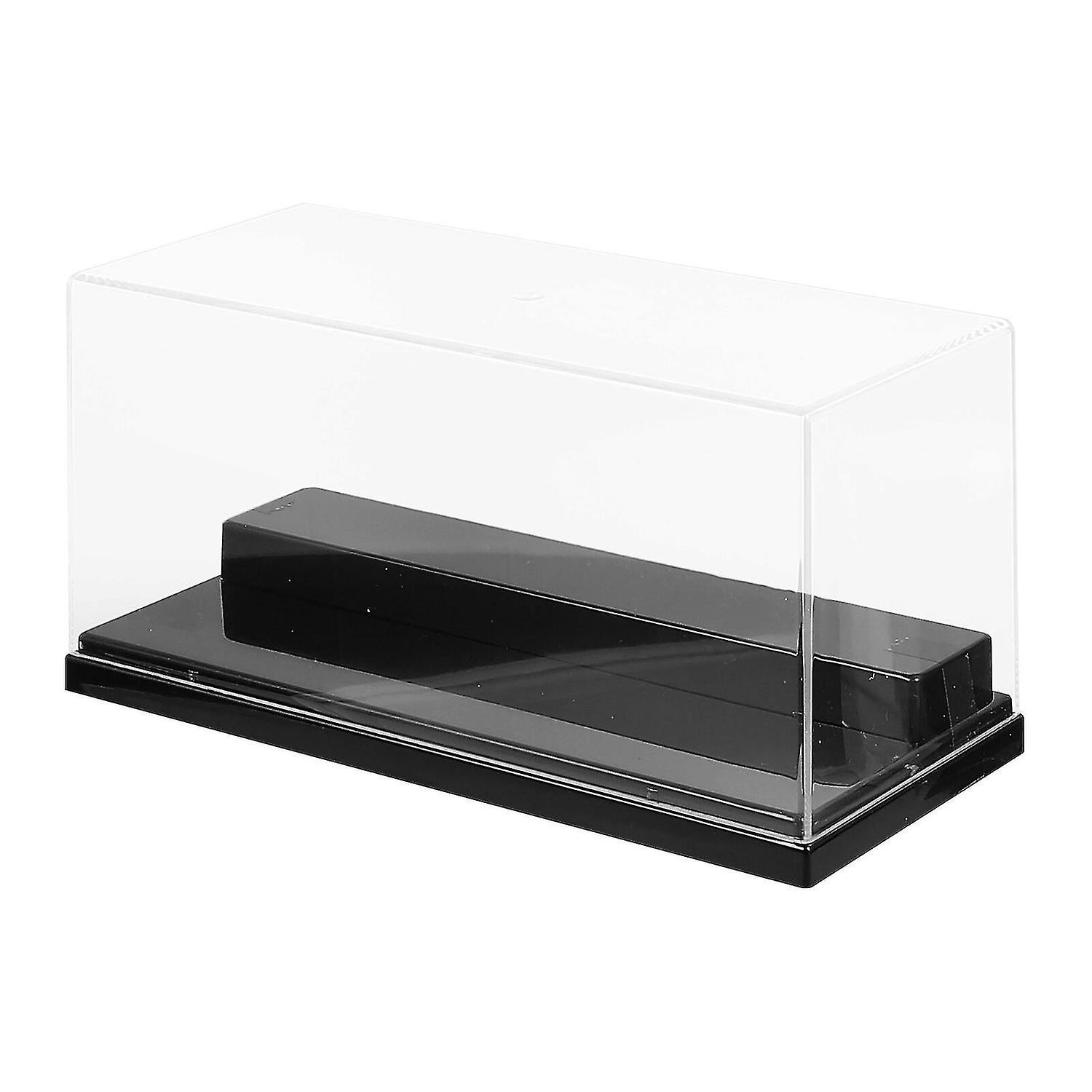 1pc Plastic Display Box Handicraft Storage Shelf Double-layer Model Box