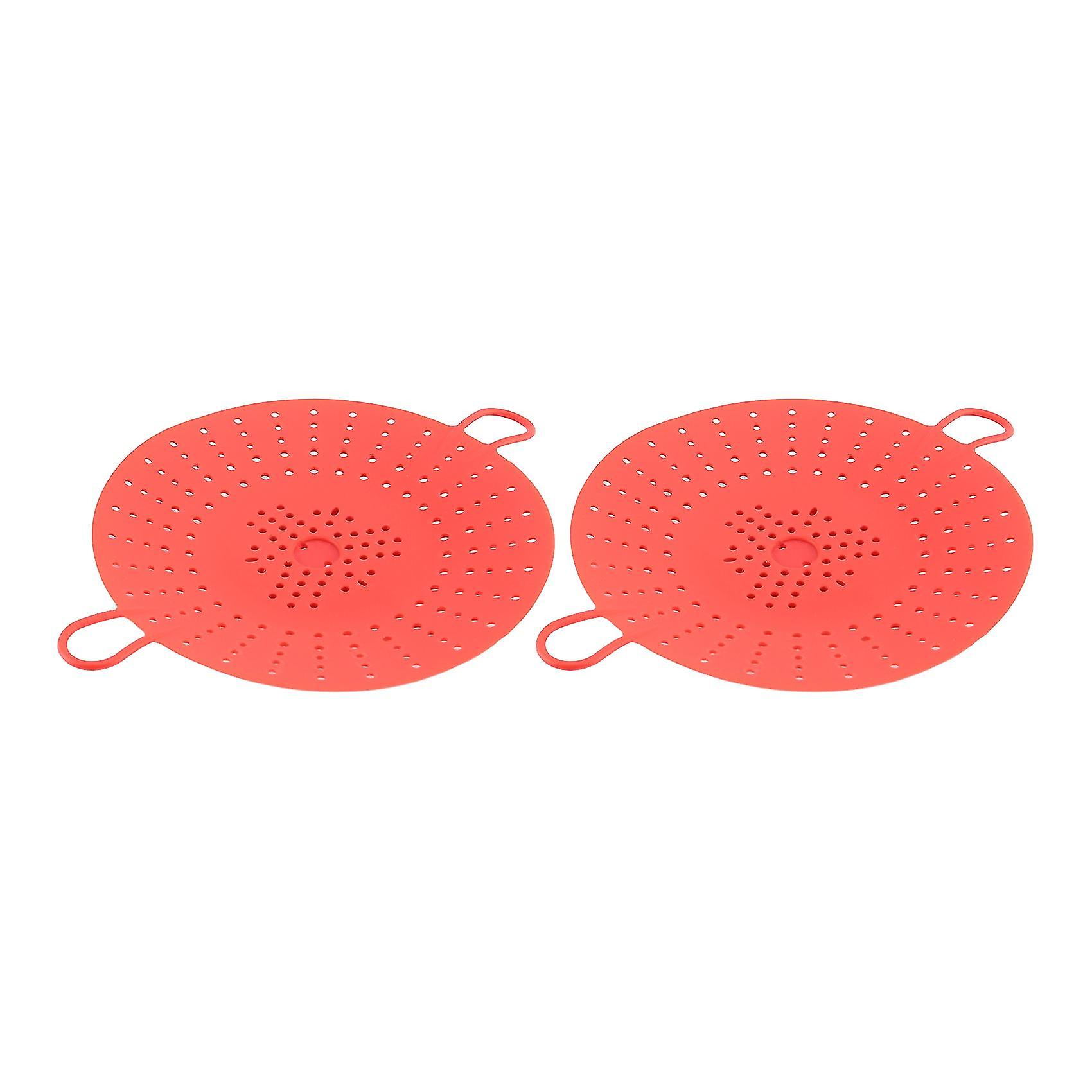 2 Pcs Silicone Steamer,vegetable Steamer Basket Insert For Pressure Cookers, Microwavable, Multicoo