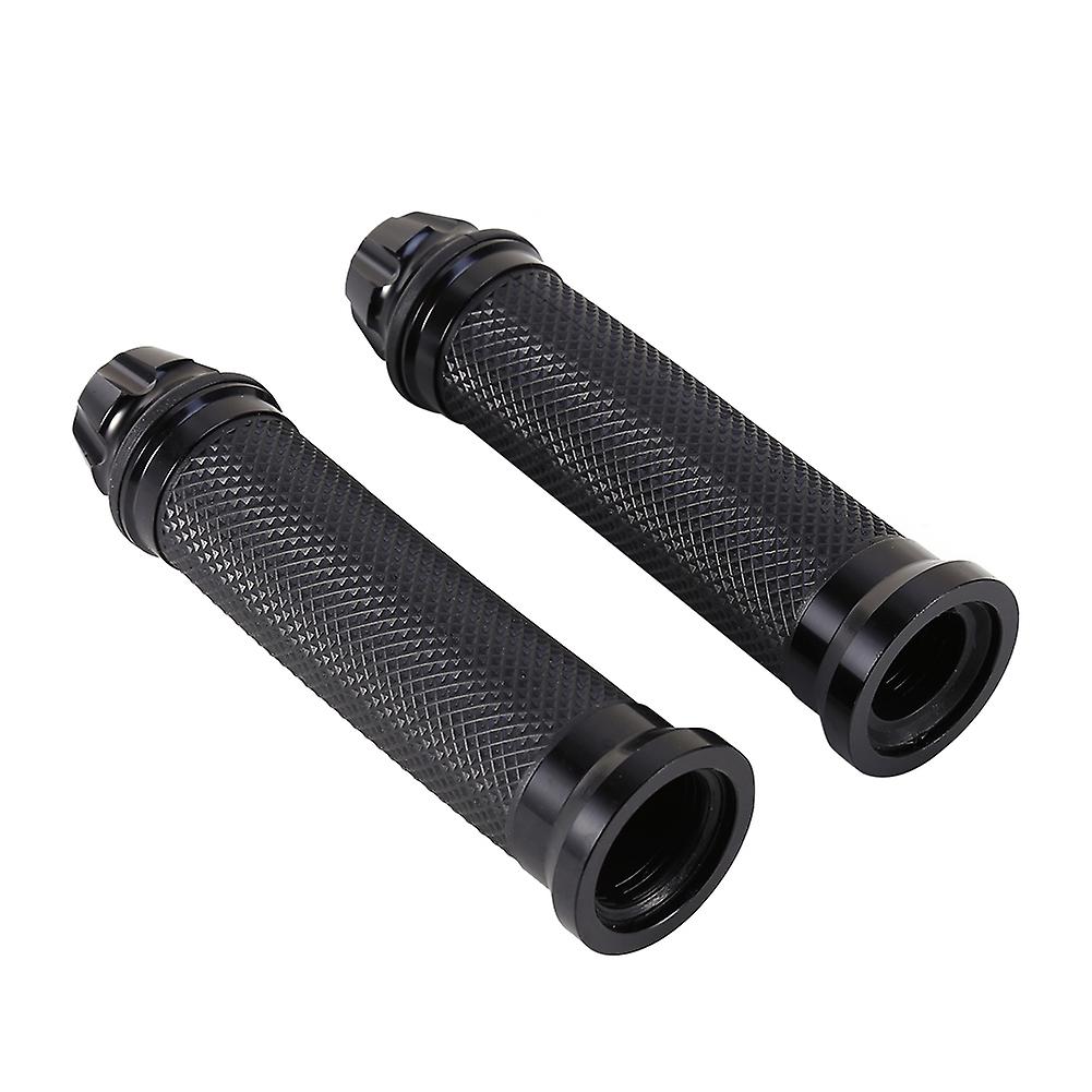 1 Pair Motorcycle Handlebar Grips Motorcycle Accessories Universal Black Handle Car Styling