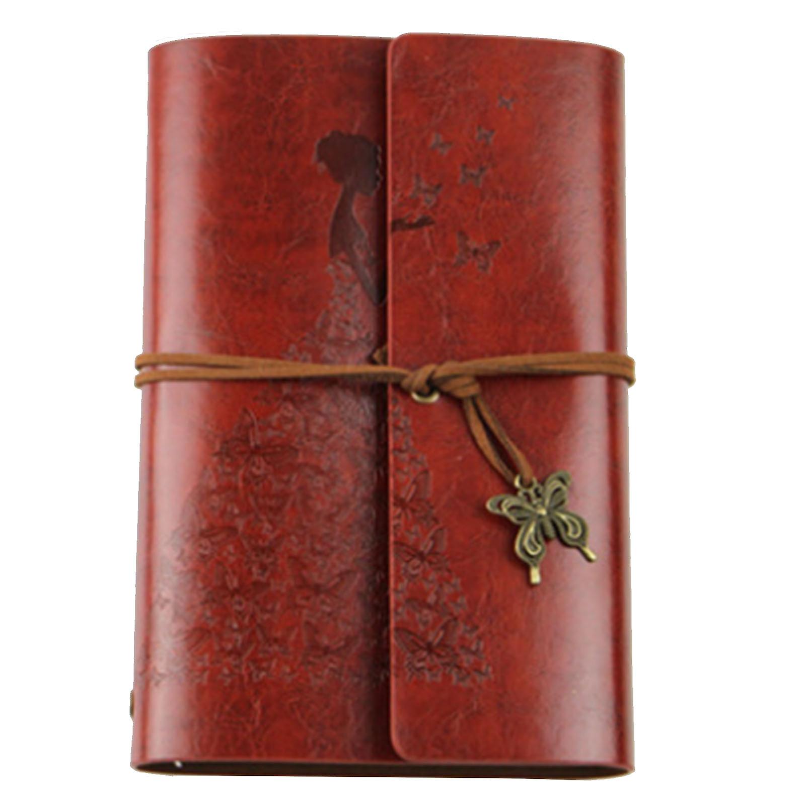 Refillable Journal: Hand Made PU Leather Notebook for Writing & Art Sketching