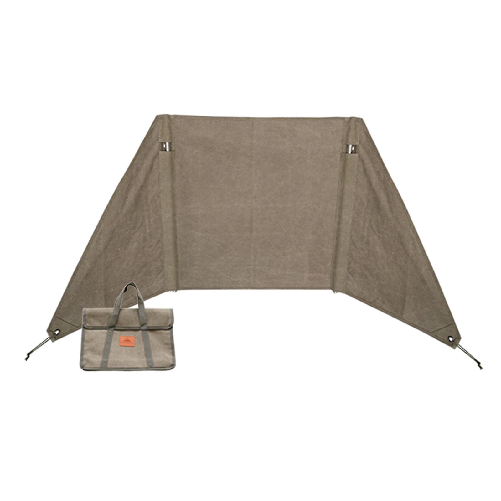 Fireproof Camping Stove Wind Shield Portable Windscreen Picnic Barbecue Trap