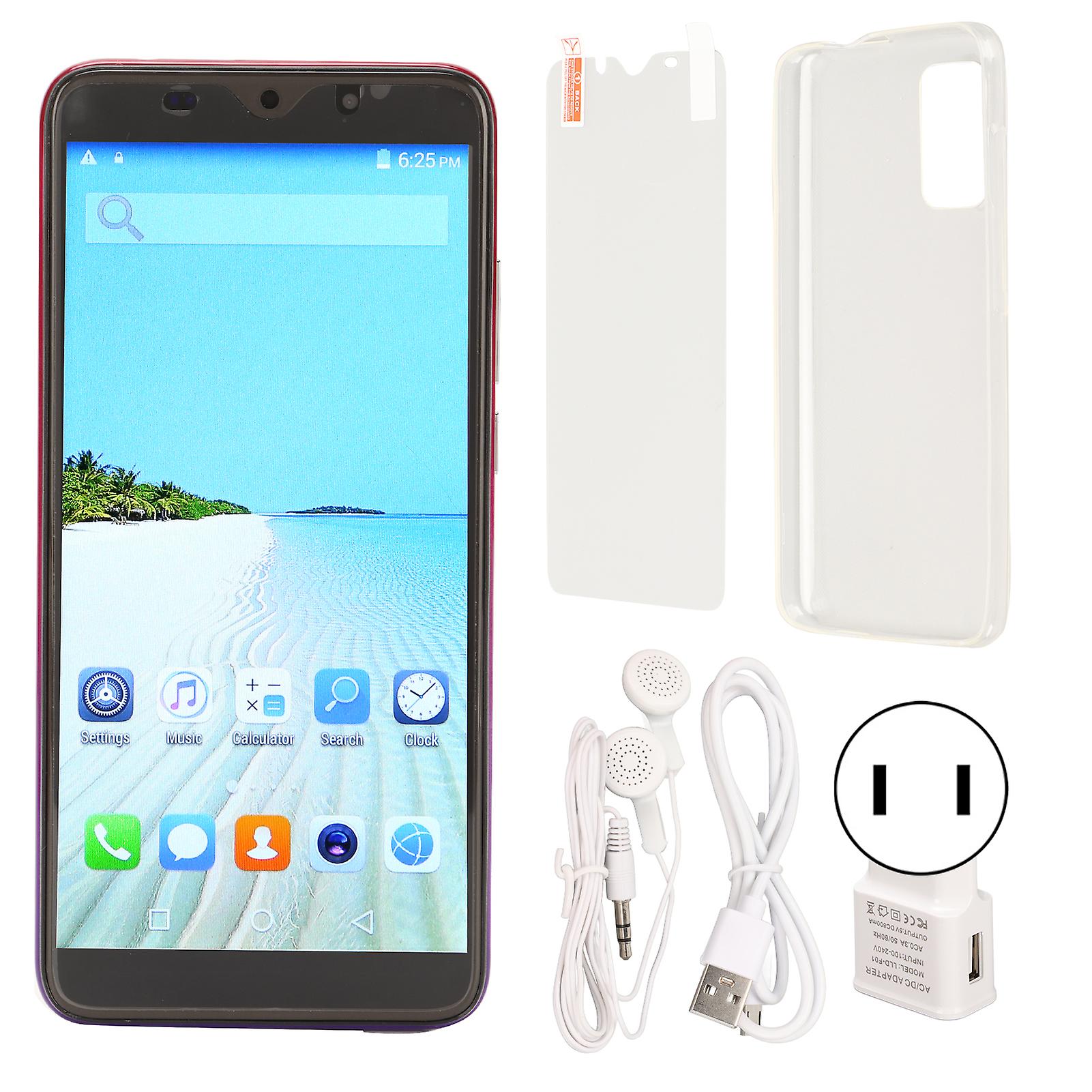 5.72" Android 11 Smartphone: 8-Core CPU, 4800mAh Battery, Dual SIM, 4GB+32GB, HD Display