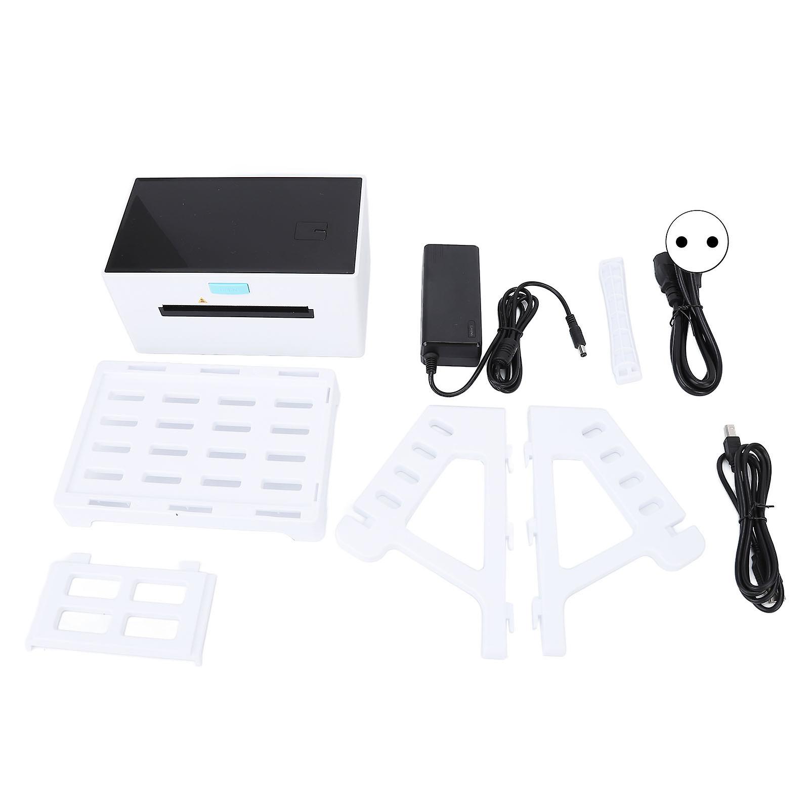 High-Resolution Thermal Label Printer 203dpi Fast Printing Easy Installation EU Plug