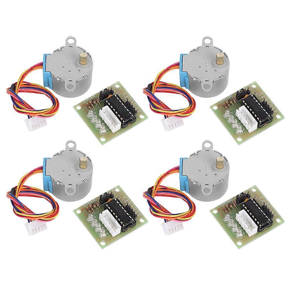 4 Set Speed Reduction Stepper Motor 4 Phase UL2003 Drive Board Test Module Electrical Parts