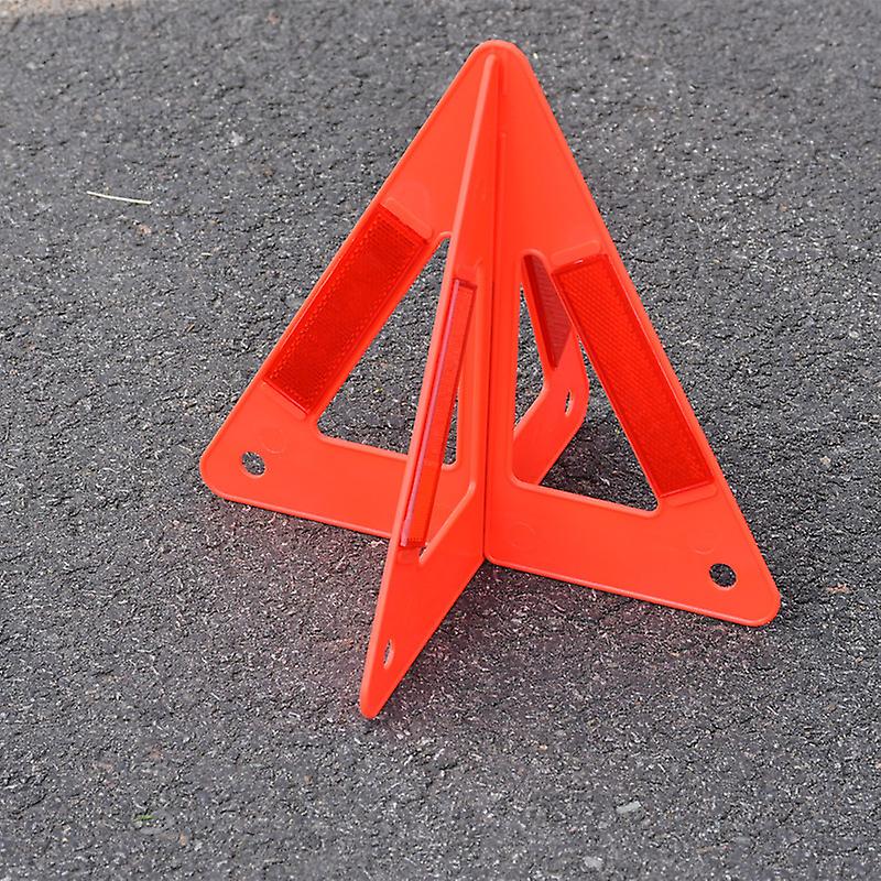 Warning Triangle, Portable Warning Triangle Car Emergency Breakdown Warning Reflective Traffic Safety Stop Sign