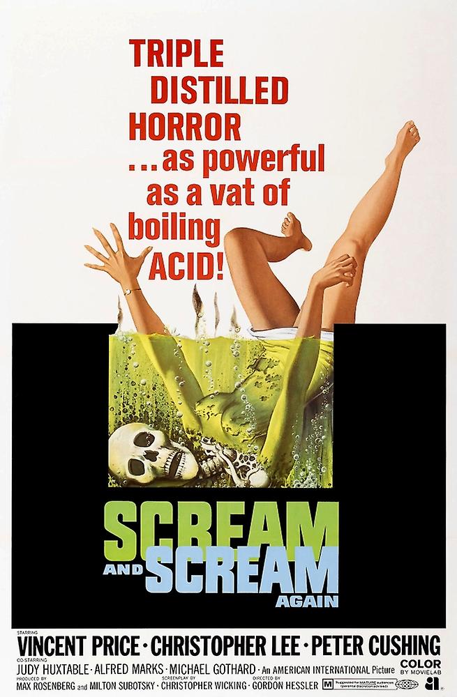 Scream And Scream Again Poster