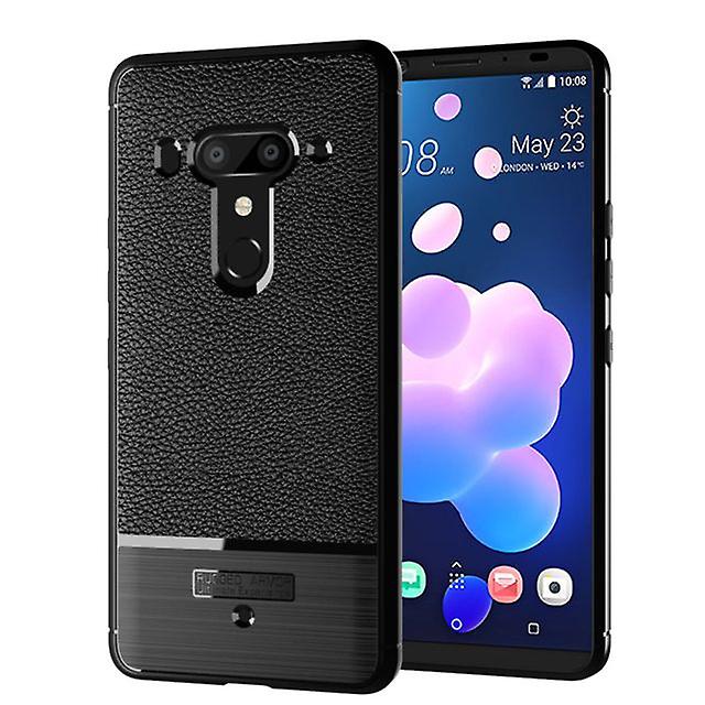 HTC U12 Plus Soft Shockproof Protective Shell Case - Black