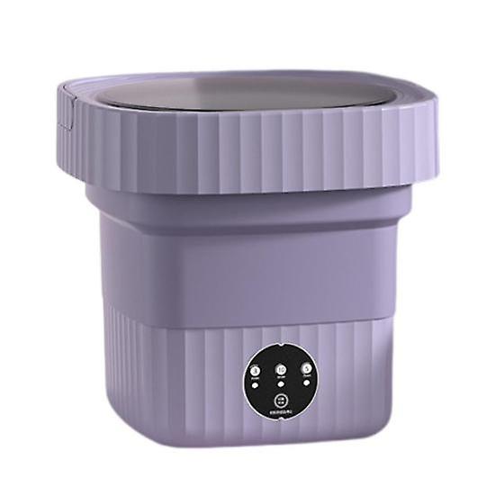 Portable Folding Washing Machine Large Capacity Low Noise Energy-saving Clothes Socks Underwear Mini Washer Bathroom Supplies