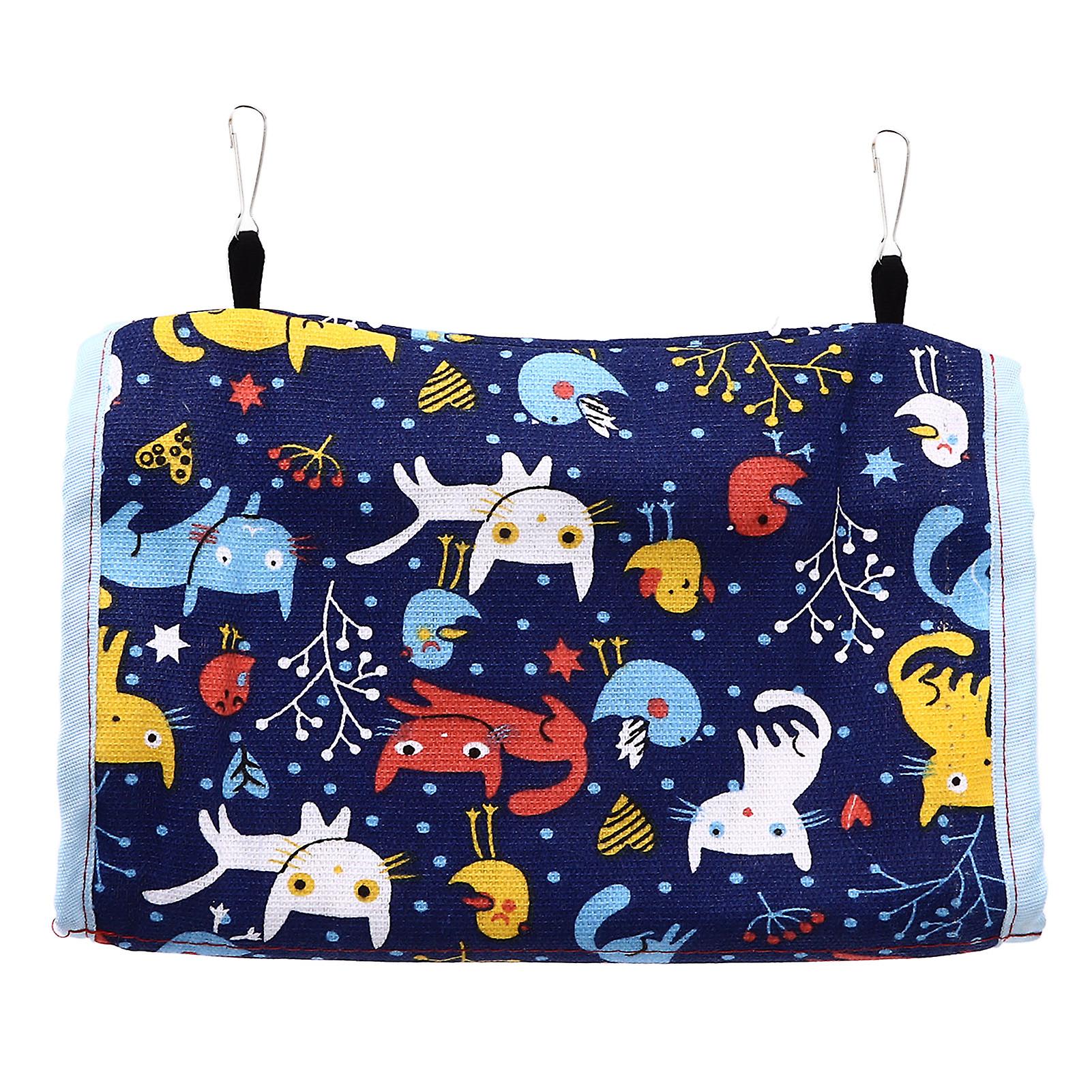 Warm Bird Nest 25x16x15cm Foldable Plush Hanging Bed with Hook