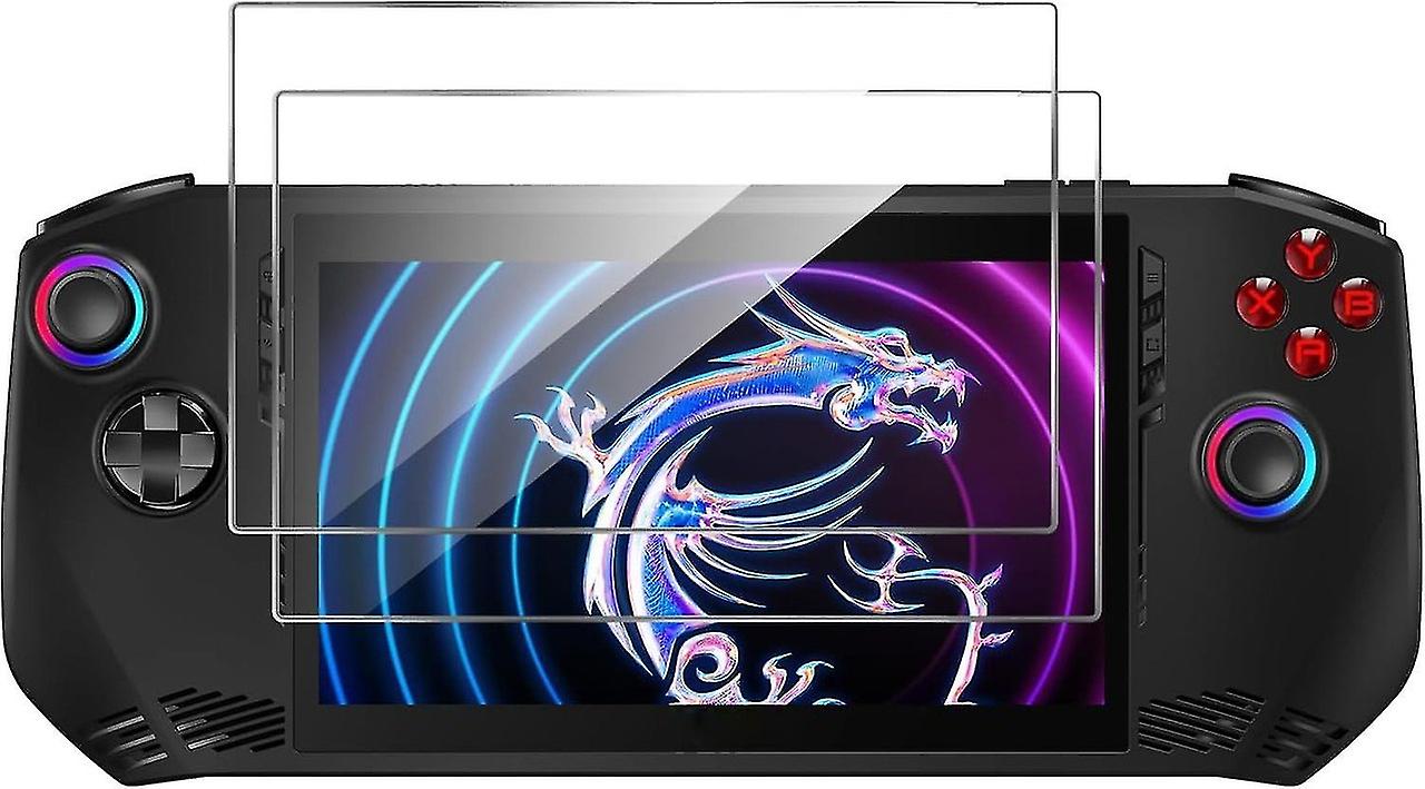 HD Tempered Glass Screen Protector For MSI Claw Game Console, 9H Anti-Scratch Screen Protector For M