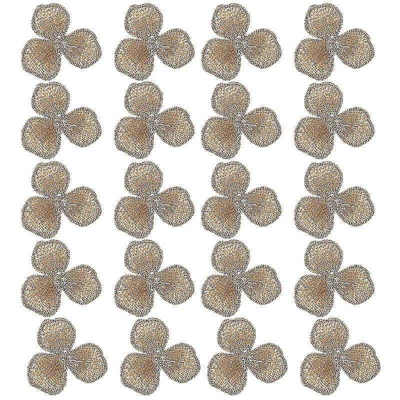 20pcs Flower Stitch Patches