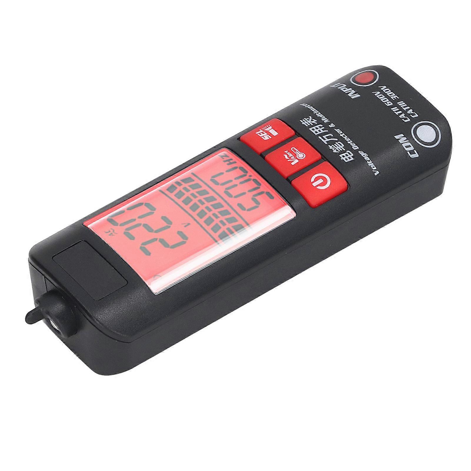 BSIDE Intelligent Digital Multimeter Mini Handheld Dual Modes Automatic LCD Digital Tester Voltage Detector 