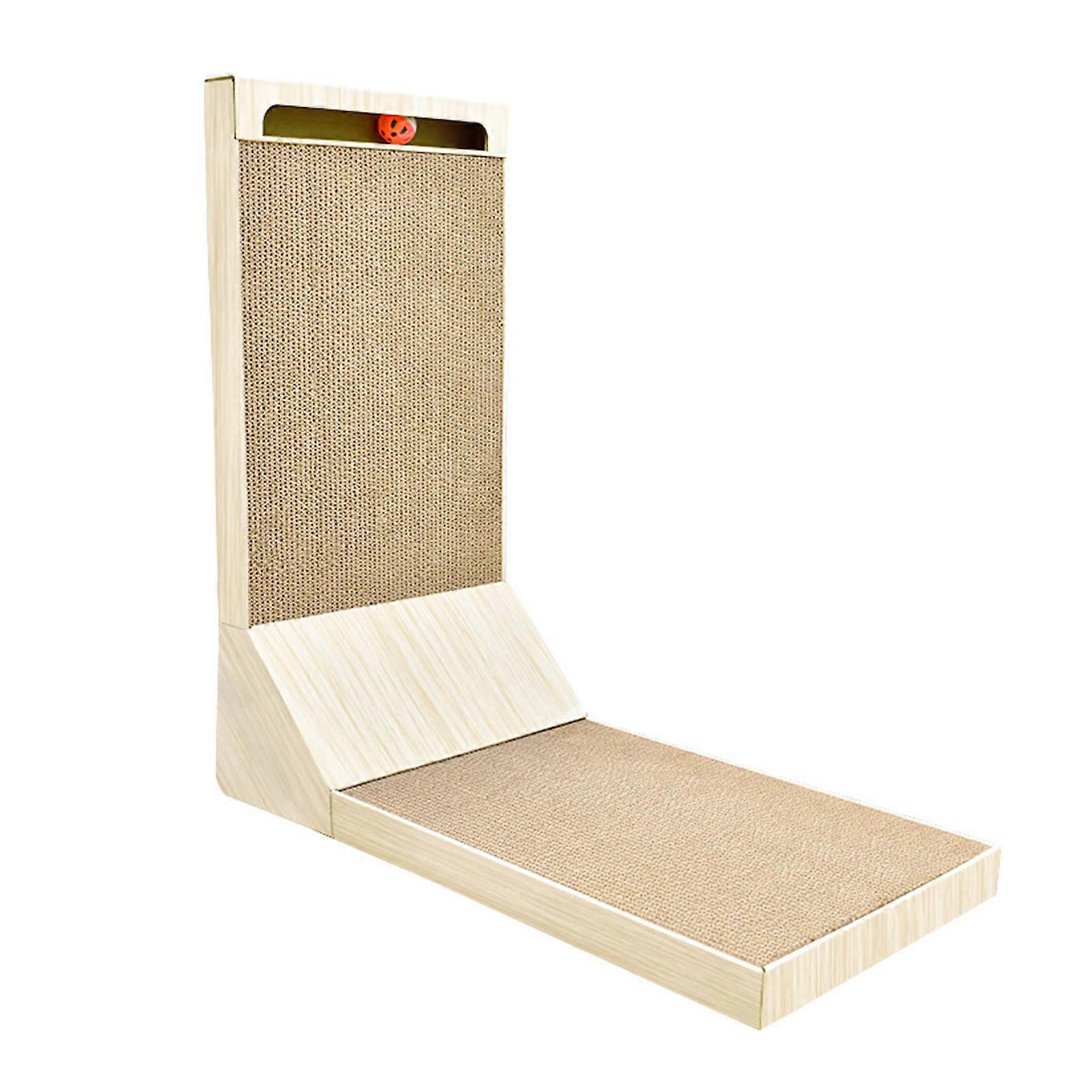 L Shape Cat Scratcher Multipurpose Corrugated Paper Interactive Fun Claw Grinding Cardboard Cat Scratcher Board For Indoor
