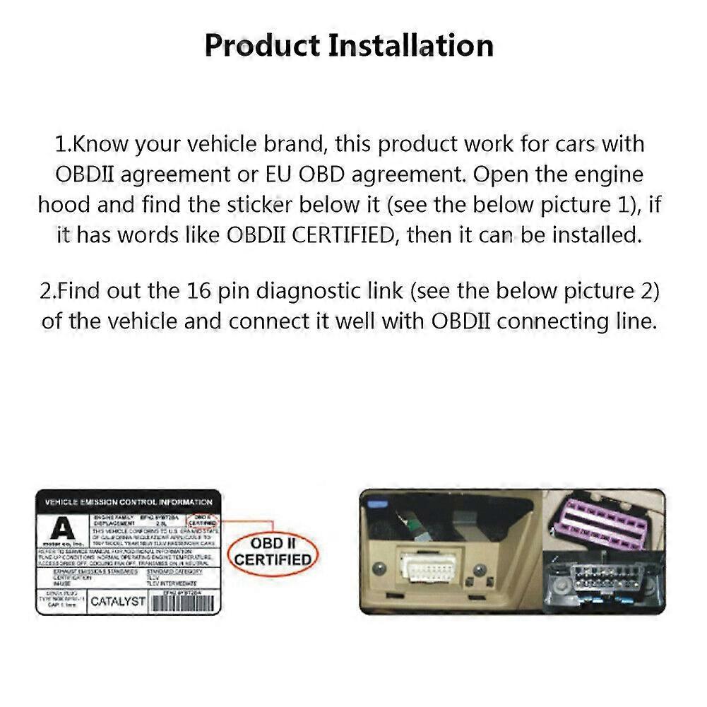 P10 Auto LCD HUD Head Up Display OBD2 Tachometer Geschwindigkeit Speed Warning P