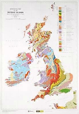 Geological Map of the British Islands Small Scale Geology Maps