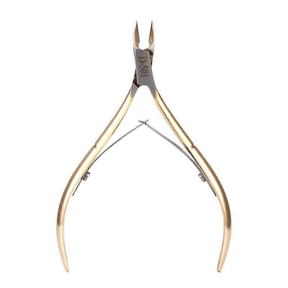 Fsw 10pcs ongle cuticule trimmer Nippers professionnel en acier inoxydable coupe-cuticule dissolvant