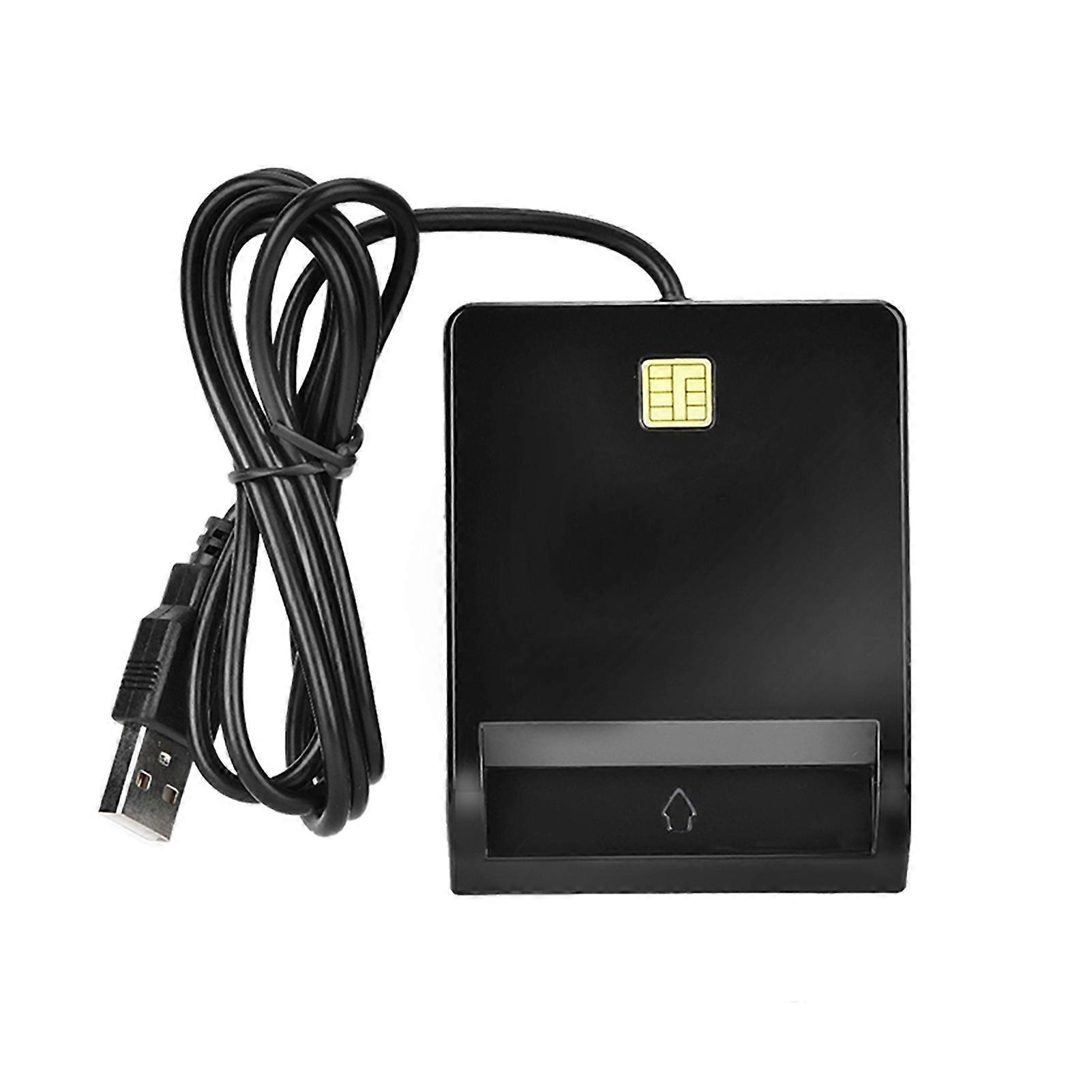 Smart Card Reader for ID CAC DNIE ATM IC SIM Bank Card Cloner Connector for Windows