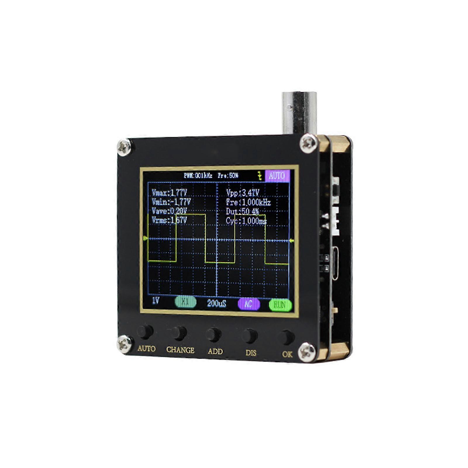 Digital Oscilloscope Handheld with 2.4in Display for Signal Waveform Analysis