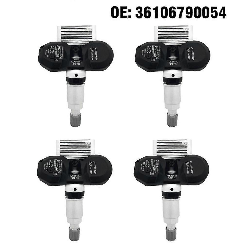 4PCS Car Tpms Tire Pressure Monitor Warning System Sensor for For BMW E70 E7 F20 F30 F10 F11 F25 F26 pre-lci (2011-2013)