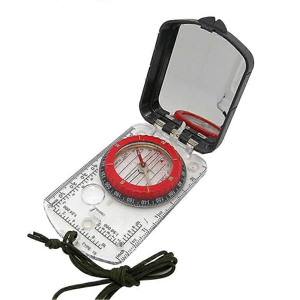 Multifunctional Luminous Compass Led Light Anti-shock Waterproof Hiking Climbing