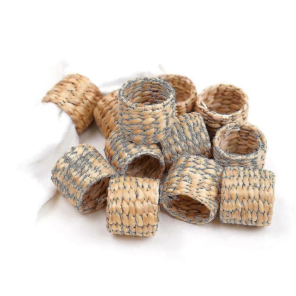 12pcs حلقات منديل، الماء صفير حامل منديل خواتم - ريفي منديل خواتم لحزب عيد ميلاد، دين