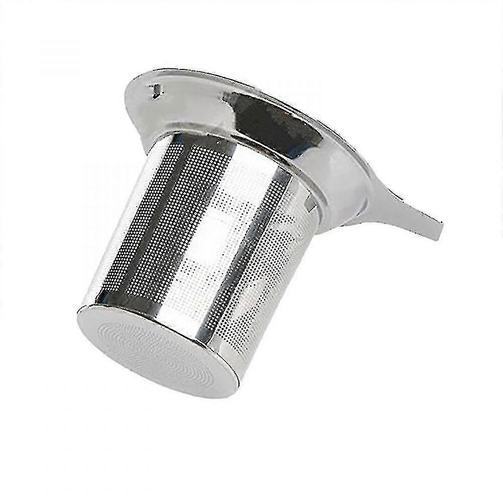 Large Capacity Stainless Steel Tea Maker Mesh Filter (1 Piece - Silver)