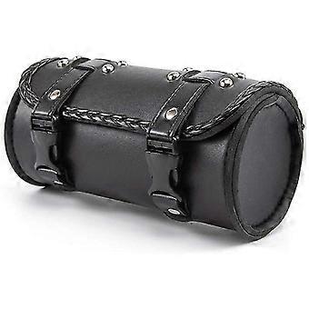 Motorrad Compatiblek Tasche PU Leder Fahrrad Lenker Werkzeugtasche Sissy Bar Rolle Aufbewahrungstasche Satteltasche, Universal