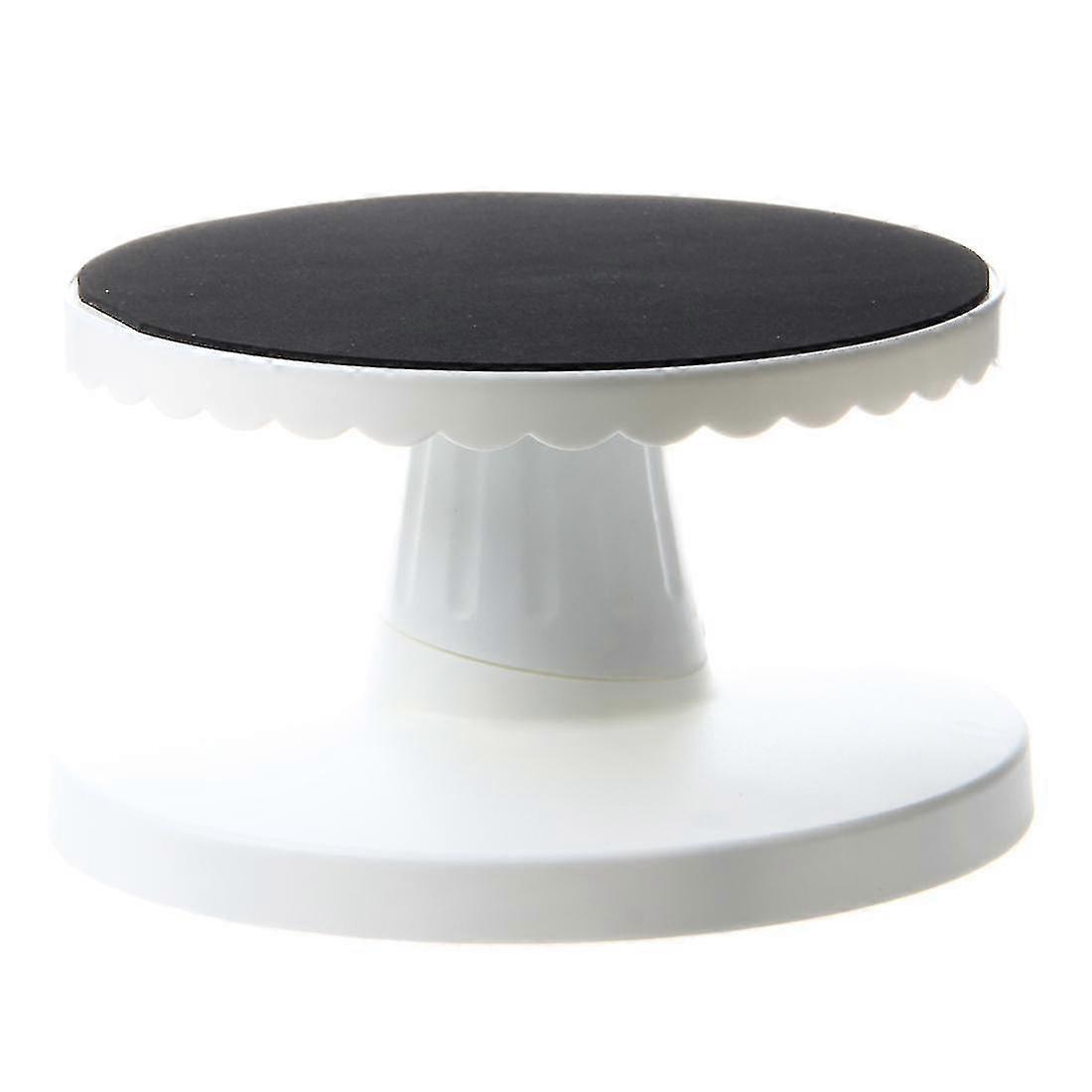 rotating icing revolving cake tilting turntable decorating stand platcompatible withm