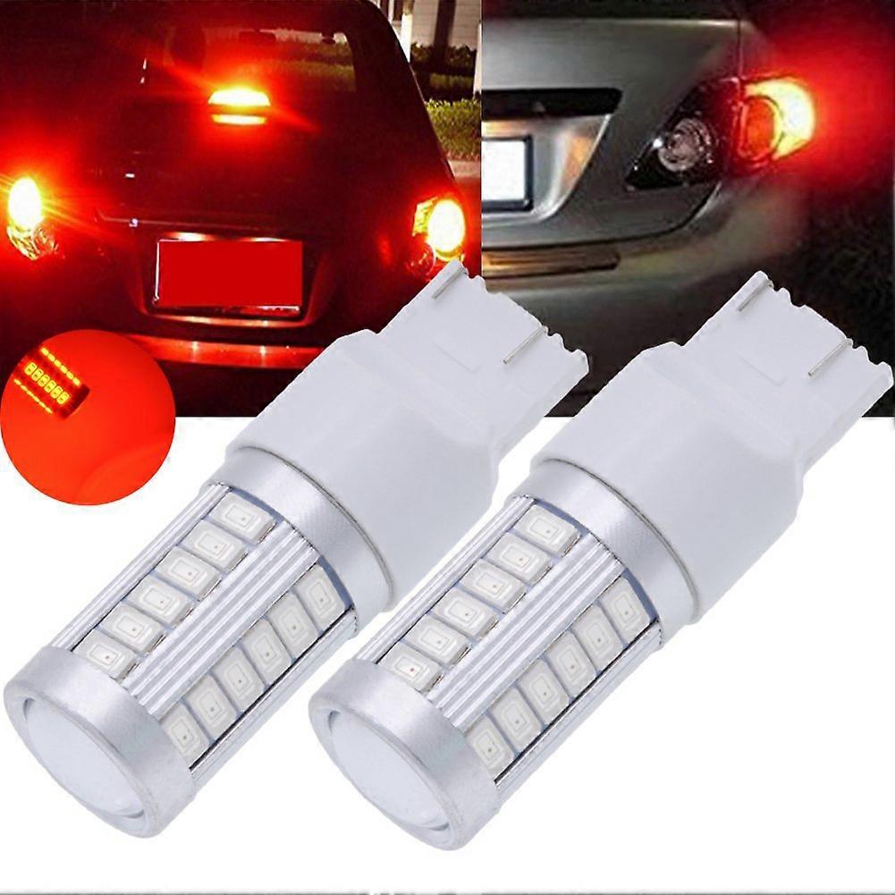 7443, T20 Led Bulbs Red 900 Super Turn Signals Light Brake Stop Parking Light Back Up Reverse Light