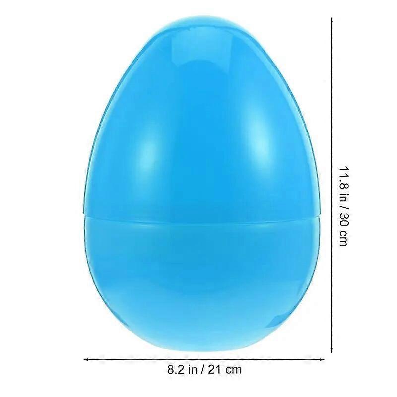 Ipetboom Unfilled Easter Eggs Empty Plastic Easter Eggs Bulk Fillable Candy Treats Boxes Easter Egg Hunt Surprise Egg