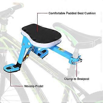 Selle Enfant F Fityle Avec Tube De 2,5 Cm – Cuir PU, Mousse Intégrée, Ergonomique – 19x12,5 Cm – Confortable, Légère, Compatible Plupart Vélos Enfants