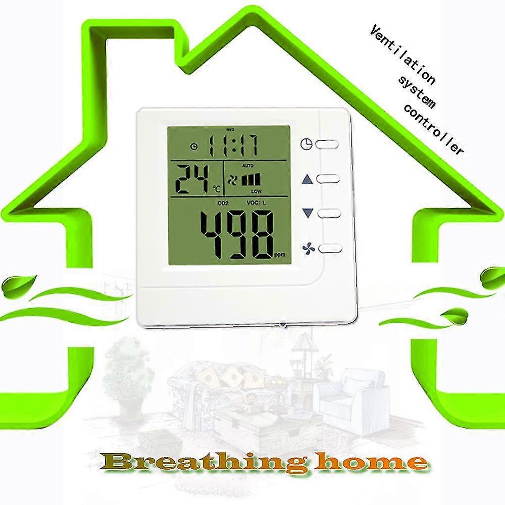 Co2 Air Controller Rs485 Air Quality Monitoring Instruments,ventilation System Controller