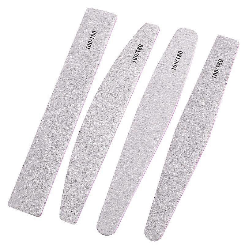 ZK-4pcs Professional Nail File Blocks For Nails Different Sizes