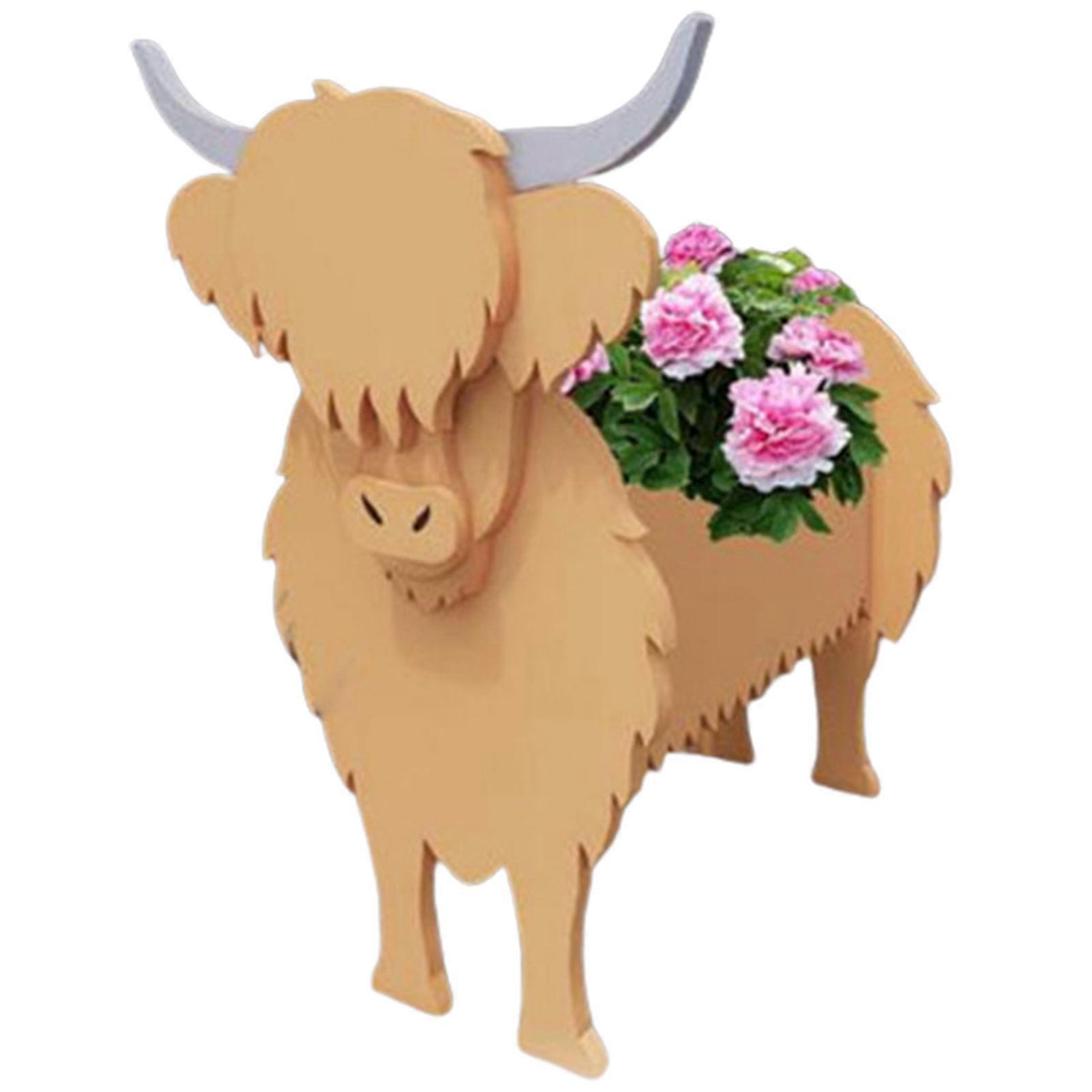 Animal Shape Garden Flower Pot Practical & Decorative Flower Pot for Housewarming Festive Gift