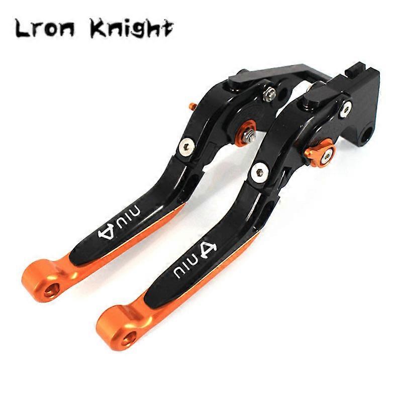 For NIU N1 N1S M1 U1 M+ NGT Motorcycle Accessories CNC Aluminum Folding Extendable Brake Clutch Lever Adjustable Extendable