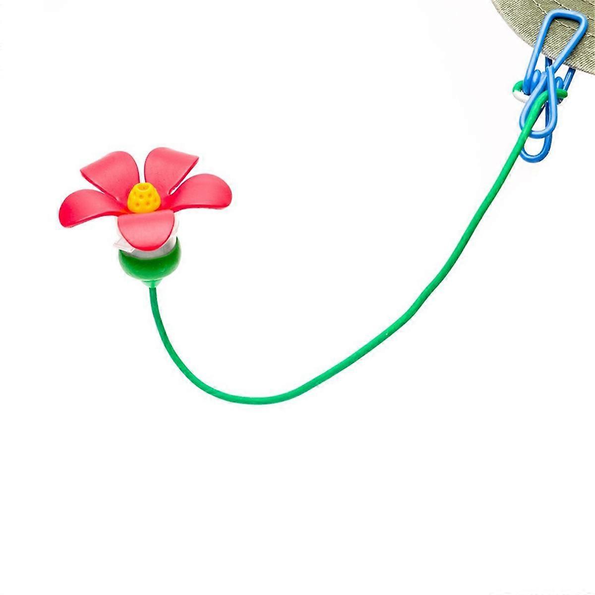 Bird Feeder for Hat, Handheld Bird Feeders with Clips, Red Bird Feeders for Bird Lovers