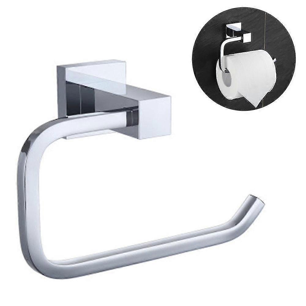 Toilet Paper Holder Wall Mount Adhesive Toilet Roll Holder