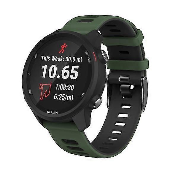 Pulsera Garmin Forerunner 245 Silicona Verde Militar
