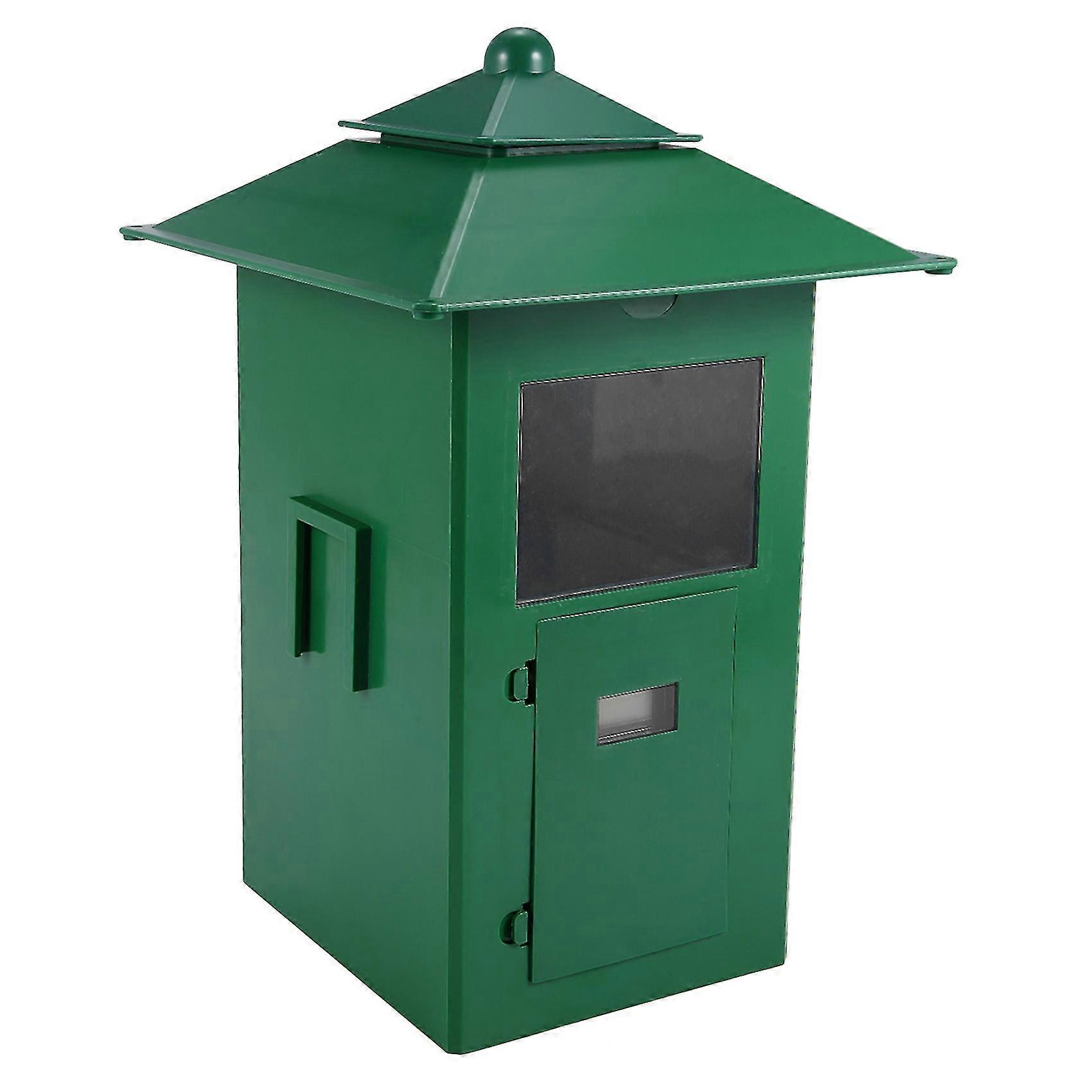 5l Capacity Timing Automatic Fish Feeder For Aquarium Pond Fish Pond Automatic Feeder Outdoor Rainp
