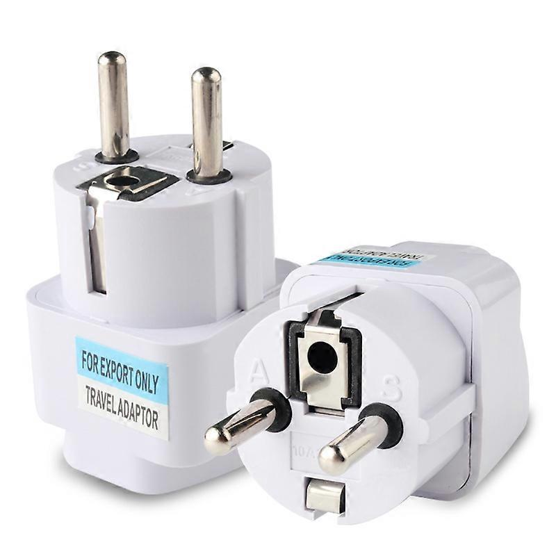 Universal High Pin europeisk måler adapter hvit