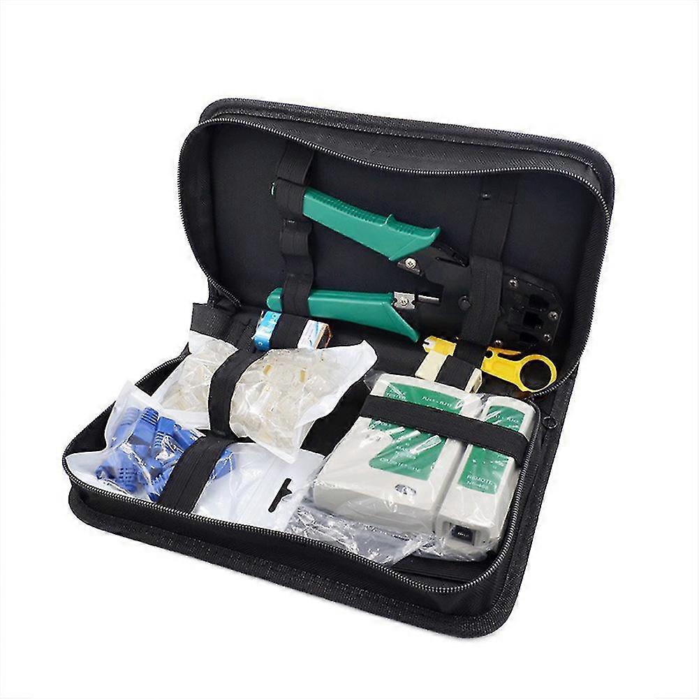 8 In 1 Rj45 Network Cable Tester Crimper Crimping Tool Set Network Cable Pliers Combination Network