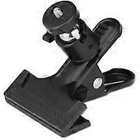 2pcs Reflector Holder Clamp, Camera Flash Mounts Camera Clamp Holder with 1/4" Screw Ball Head for Reflector or Flash Mount