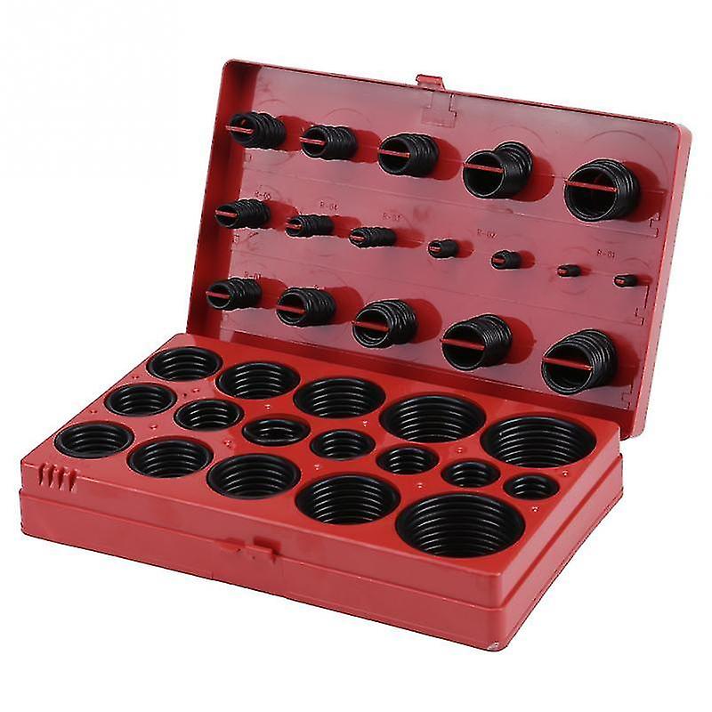 Verschiedene Gummi O-Ring Set mit Fall
