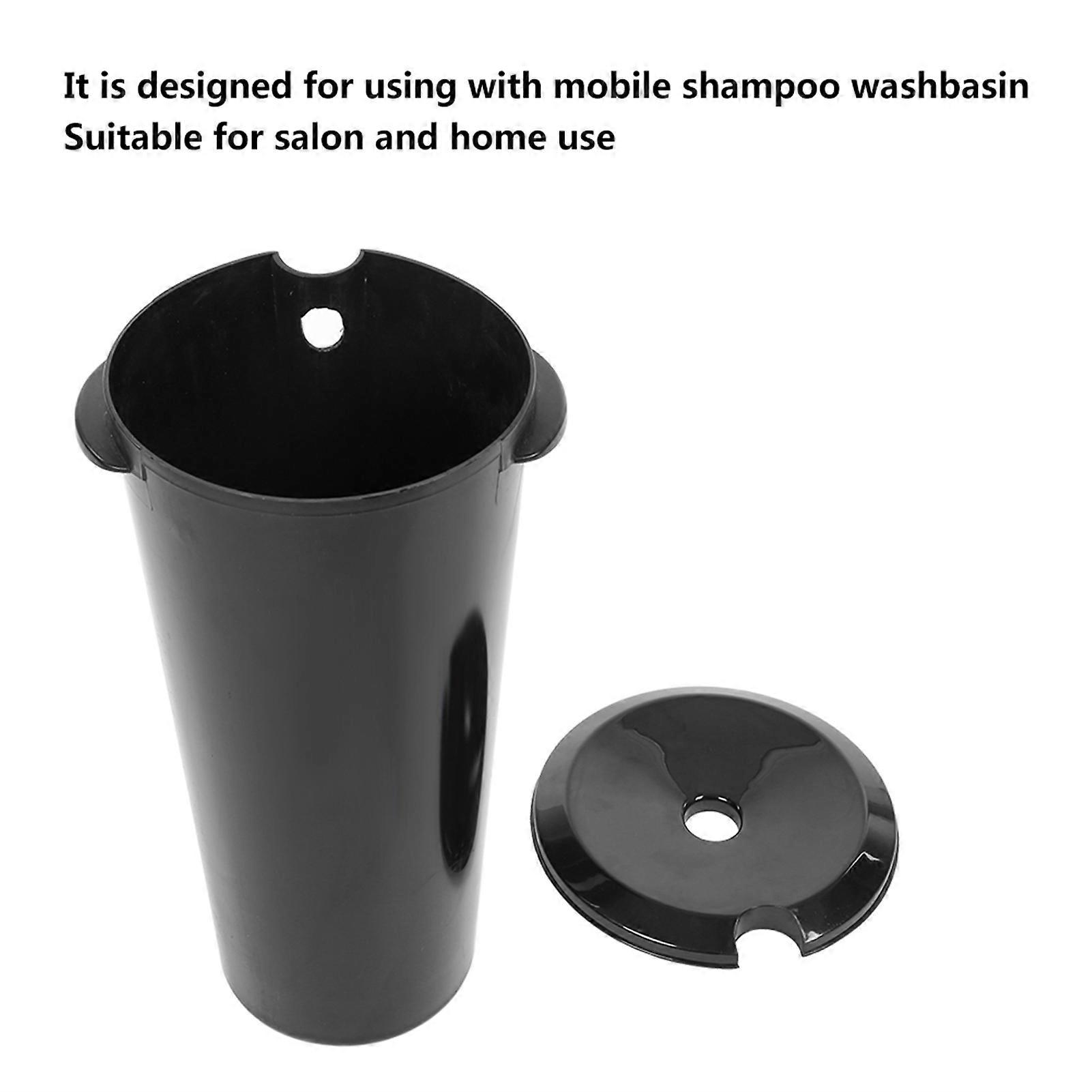 10L Mobile Hair Wash Bucket Salon Home Hairdressing Washing Water Container Tank
