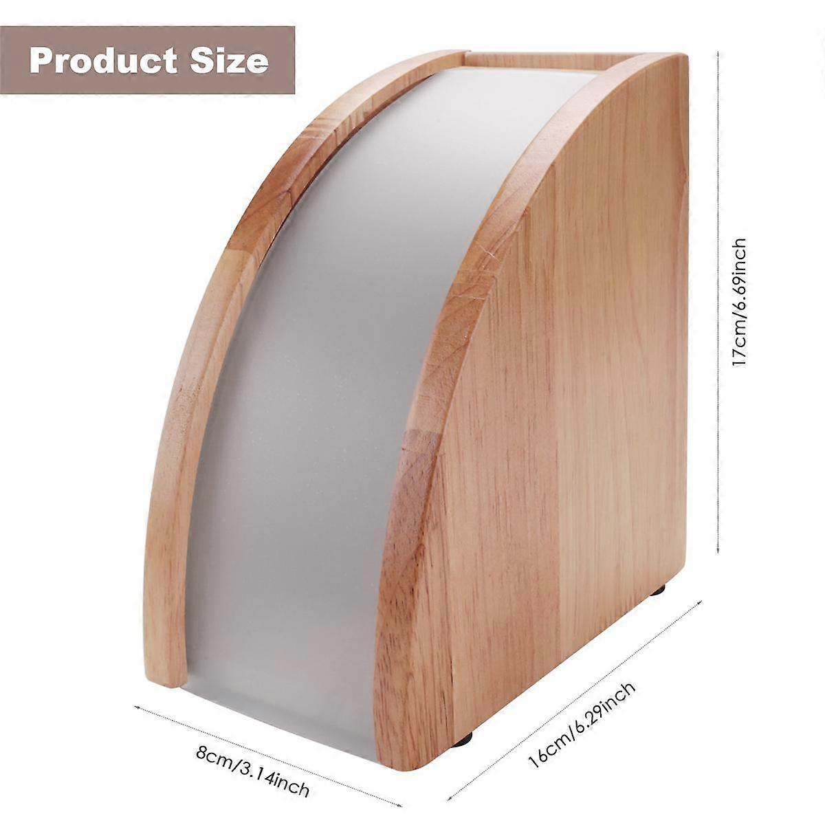 1Pc Coffee Filter Holder Paper Filter Storage Stand Dispenser for Cafe Home
